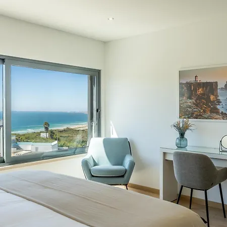 ヴィラ Silver Coast Villa-casa De Luxo Com Piscina E Vista Mar